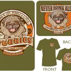 Image of Tee: Never Drink Alone // Stubbies Stout (green)